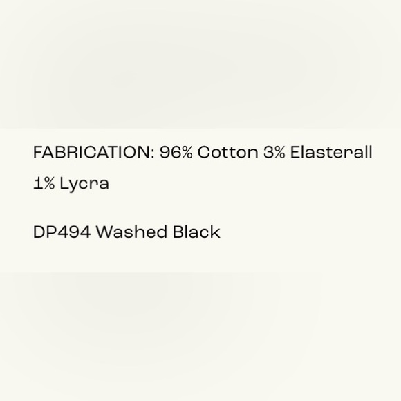 JBD  DOWNTOWN CROP BUTTON EXPOSED JEANS SIZE 27 - Picture 15 of 15